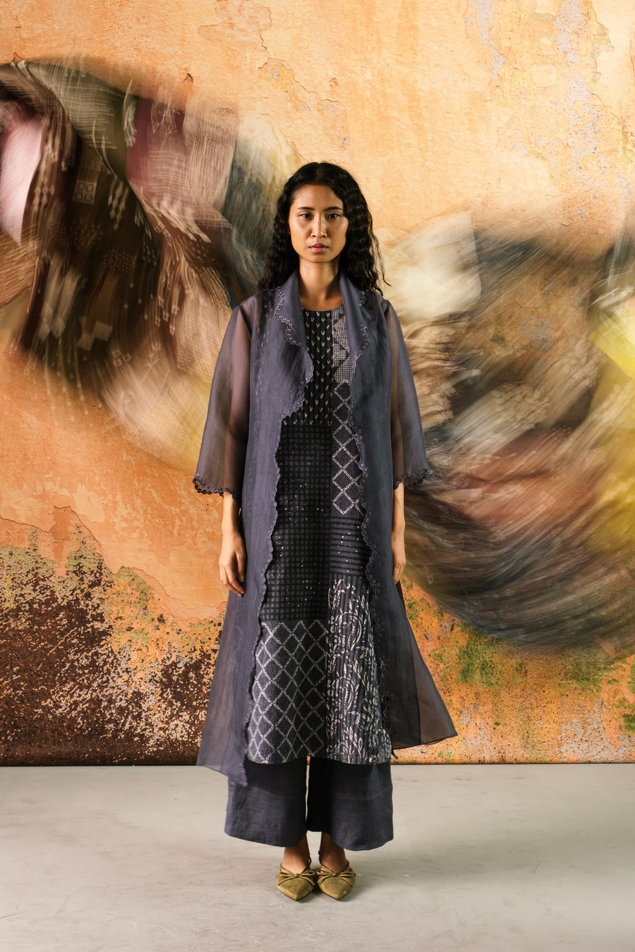 Amaya Tunic Pants Set With Luna Jacket