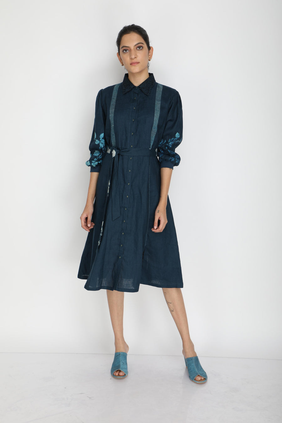 Petal print dress-Dress-ARCVSH by Pallavi Singh