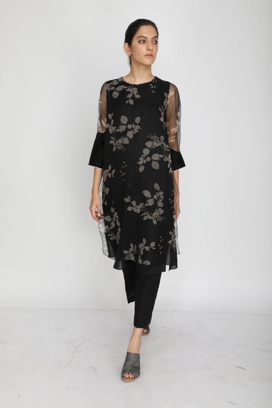 Petal Print Tunic-Tunic-ARCVSH by Pallavi Singh