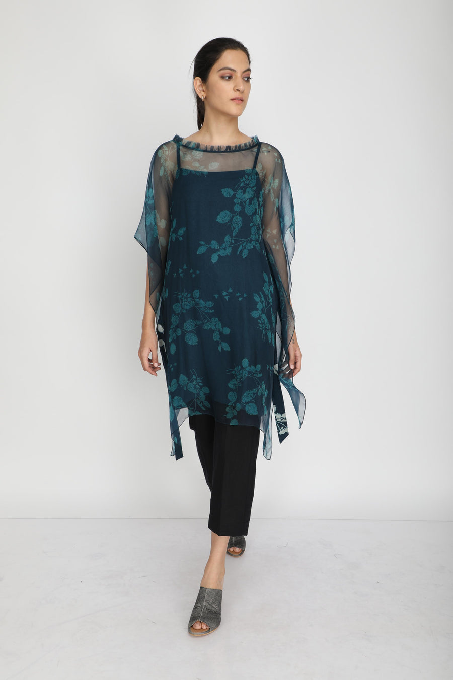 Petal Print Tunic-Tunic-ARCVSH by Pallavi Singh