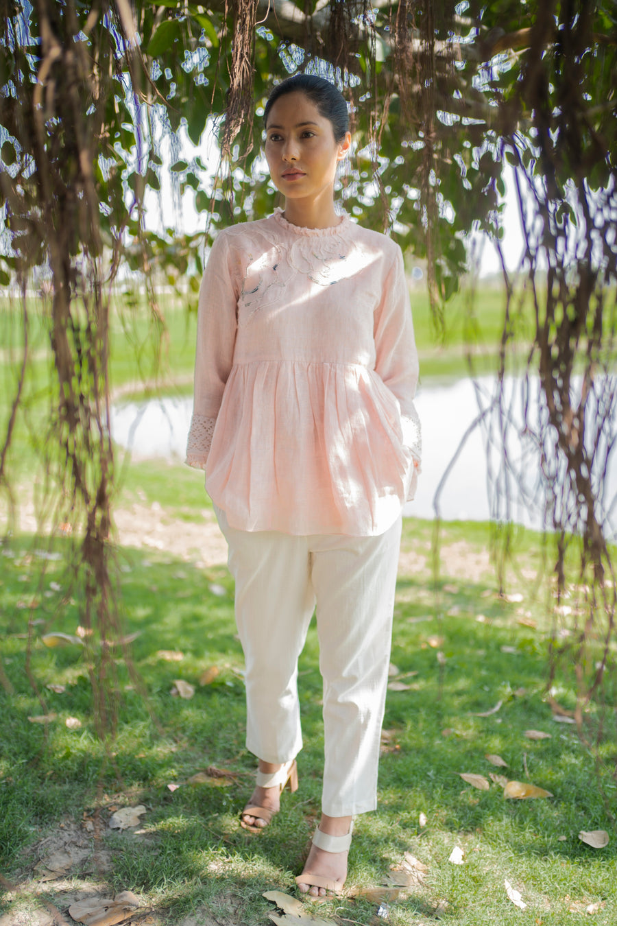 Old Rose Top-Top-ARCVSH by Pallavi Singh