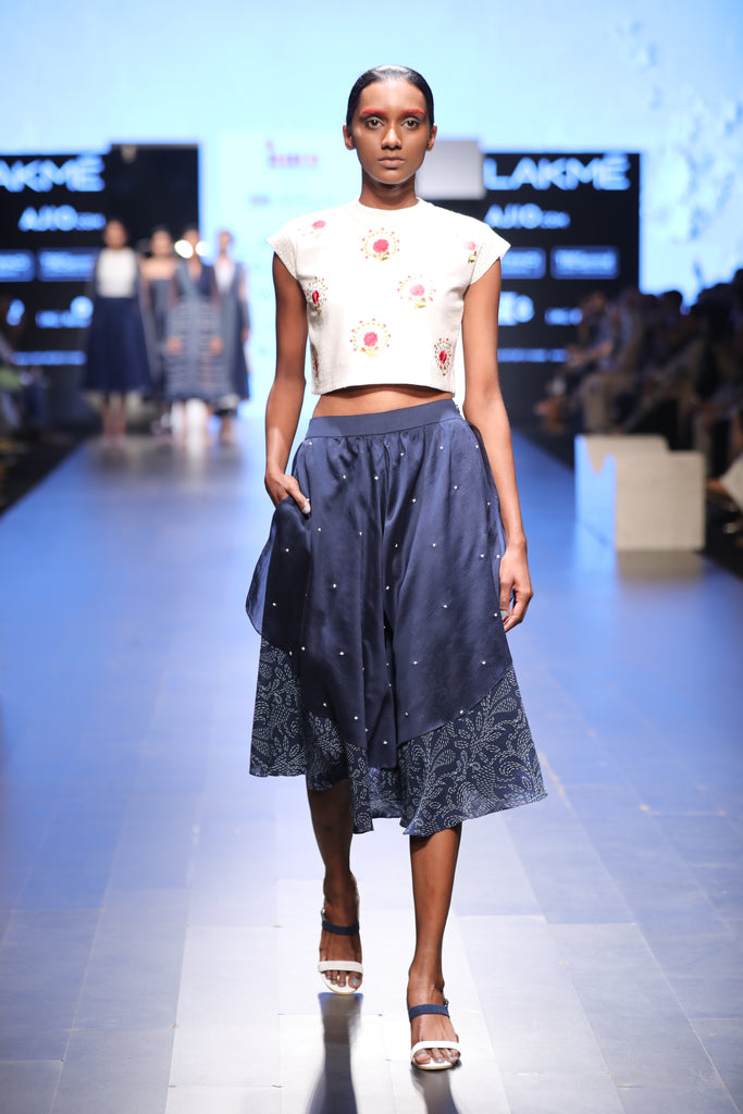 Layered Culottes-Skirt-ARCVSH by Pallavi Singh