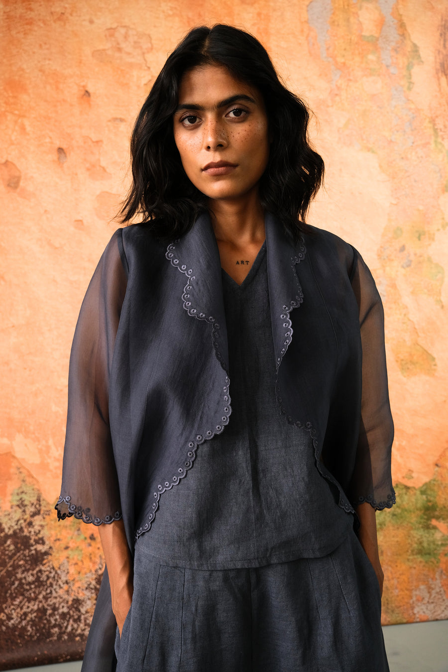Luna Jacket with Top & Pants