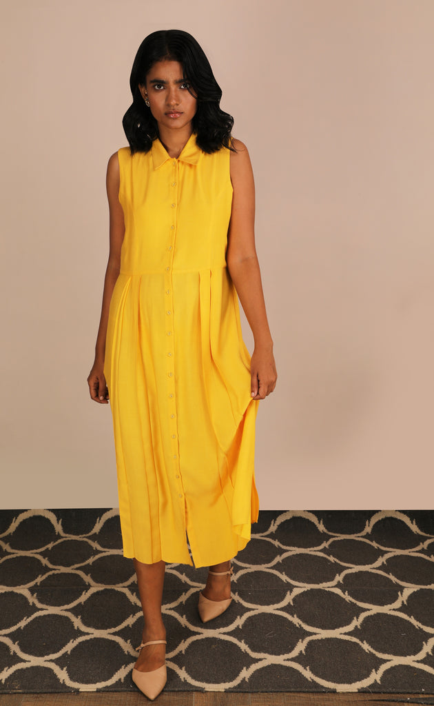 Yellow Dress-Dress-ARCVSH by Pallavi Singh