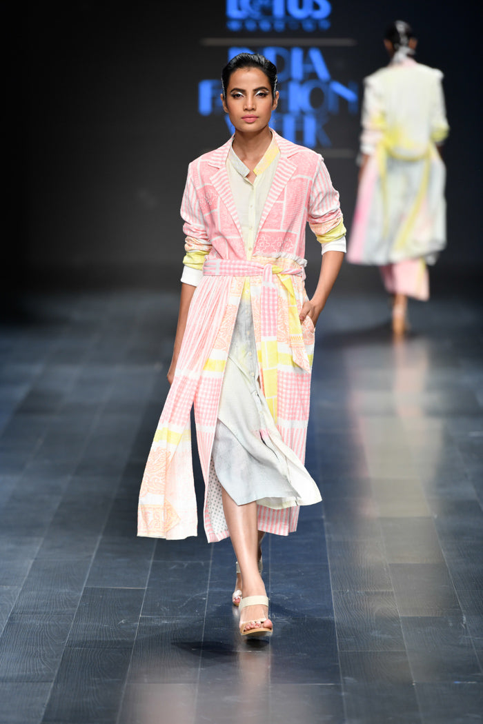 Pink Nebula Jacket-Jacket-ARCVSH by Pallavi Singh
