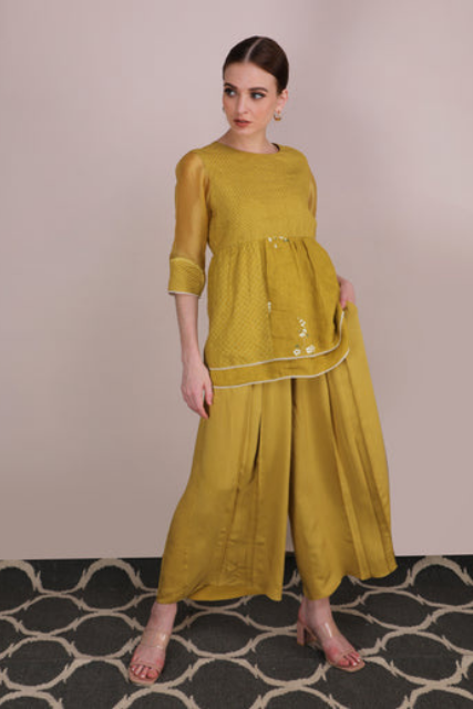 Cherry Blossom Multi Print Top-Top-ARCVSH by Pallavi Singh