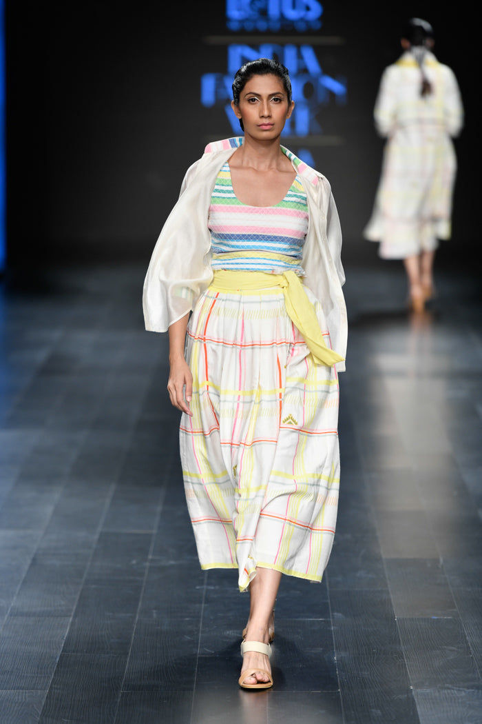 Multi Stripe Tank Top-Top-ARCVSH by Pallavi Singh