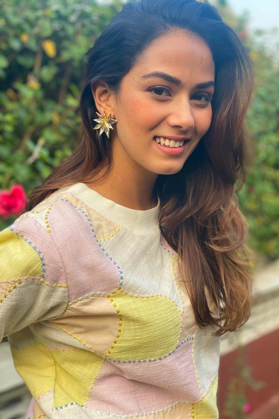 Mira Rajput Kapoor | Multi Scrap Top-Top-ARCVSH by Pallavi Singh