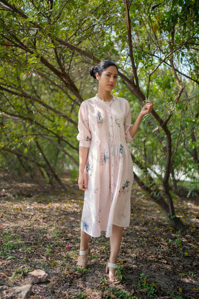 Old Rose Dress-Dress-ARCVSH by Pallavi Singh
