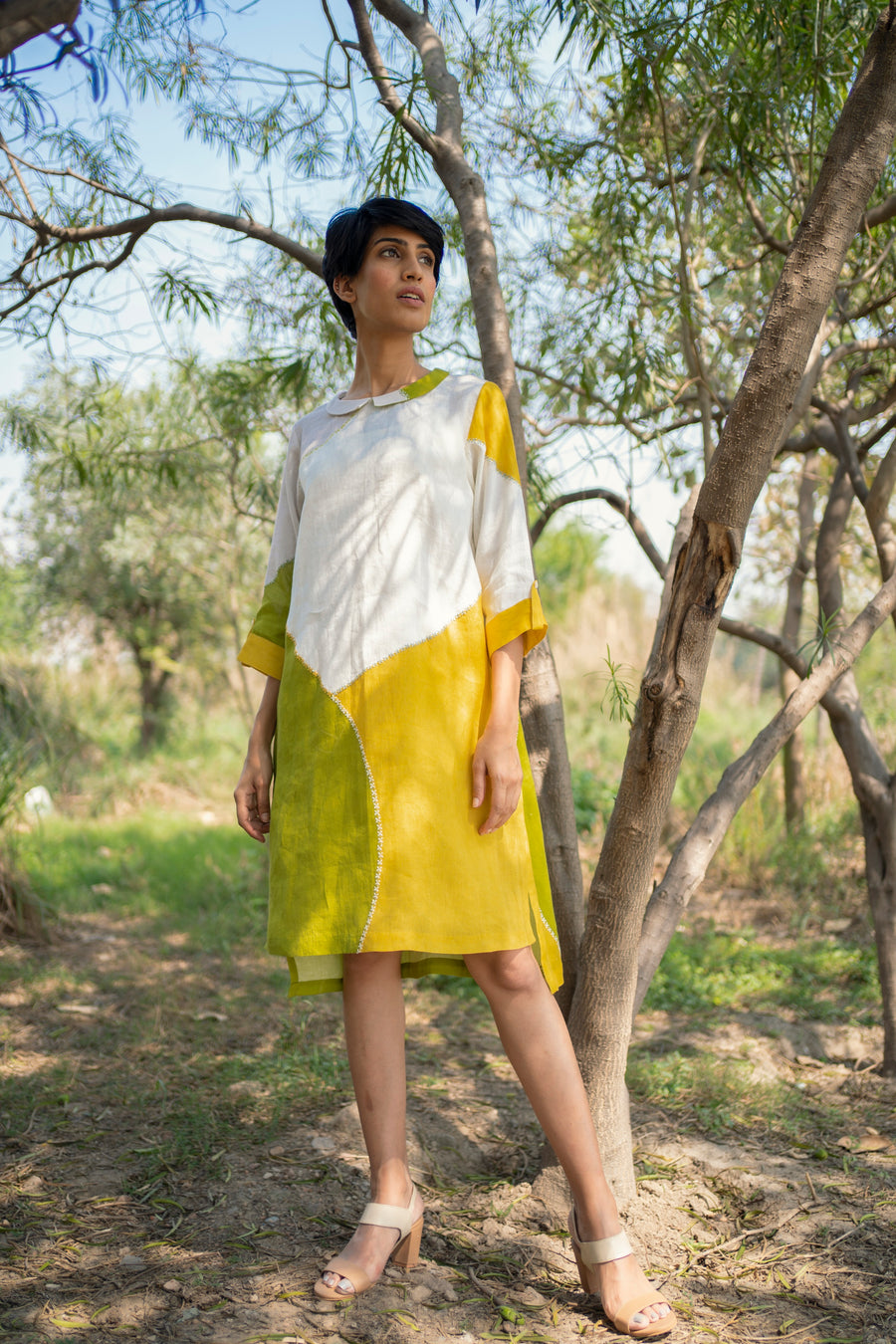 Yellow Tunic-Tunic-ARCVSH by Pallavi Singh